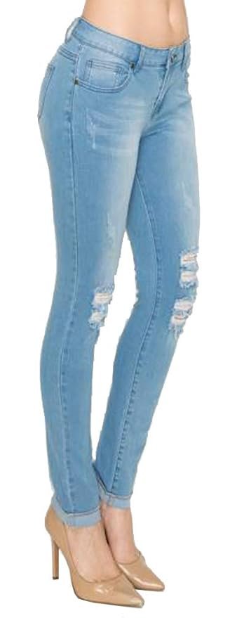 Women's Skinny Ripped Jeans