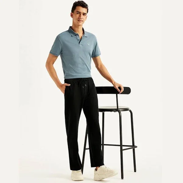 Levi's Men Black Relaxed Fit lower